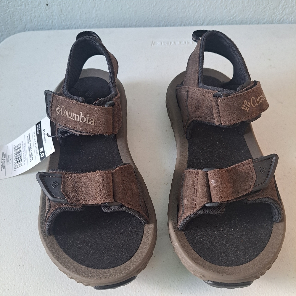 Columbia Dark Brown Outdoor Sandals - Picture 2 of 5